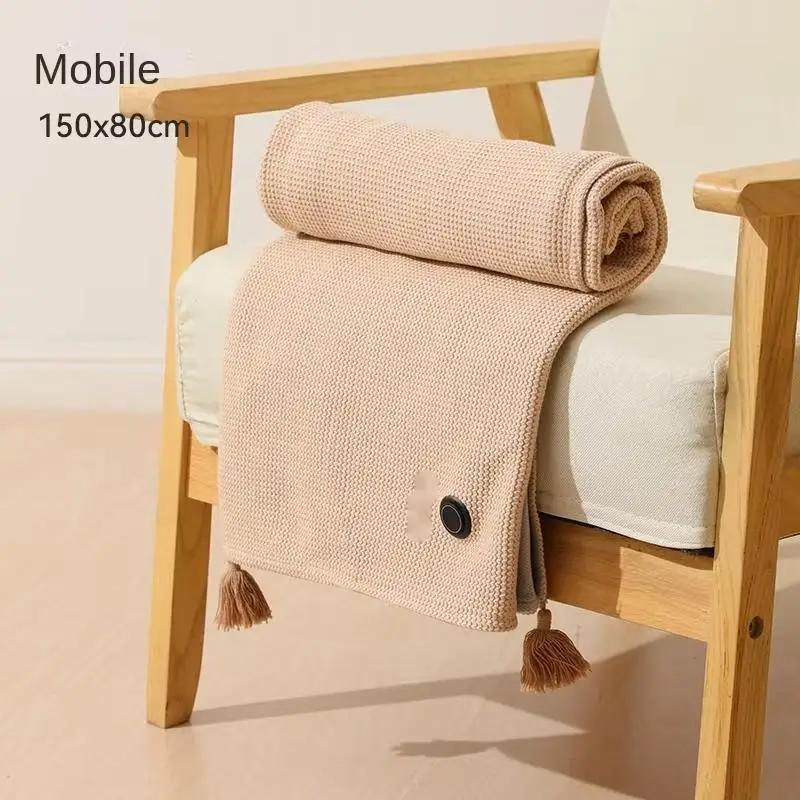 Usb Shawl Washable Leg Cover Shawl Cloak Hot Warm Electric Blanket Body Blanket Hot Warm Heating Blanket Office Heating Mattress
