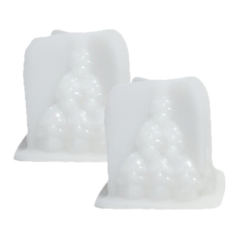 3 Rank Skull Tower Silicone Candle Mold For DIY Scent Care Crafts Halloween Trim Food Grade Component