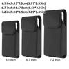 With Hook Mobile Phone Pouch Single-layer Phone Belt Hanging Pouch Phone Belt Clip Bag  Outdoor