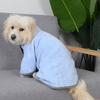 Solid Tone Shades Absorbent Pet Towel Microfiber Fabric Dog Drying Coat  Indoor Shower Use