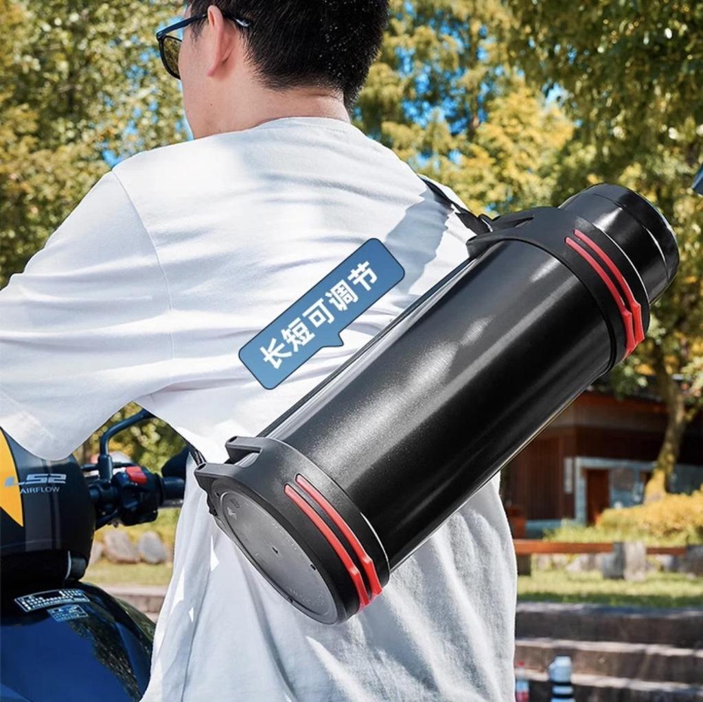 2000ml Nerezová Izolovaná Konvice pro Domácnost, Auto nebo Venkovní Použití