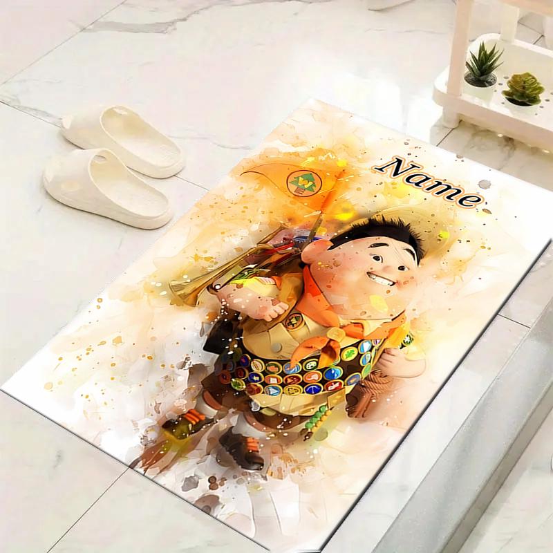 Custom 1Pc Adventure Awaits Upward Rug Office Carpet Indoor Outdoor Entrance Doormat Nonslip Soft And Comfortable Living Room D916338