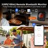 Wireless Bluetooth Meat Thermometer Digital BBQ Kitchen Thermometer Support 6 Probe for Smoker Cooking Grill Oven Candy