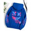 Felice Giorno Stampa Graffiti Felpa con Cappuccio per Bambini Street Hip Hop Felpa con Cappuccio Moda Felpe con Cappuccio Vintage Abbigliamento Ragazzo Ragazza