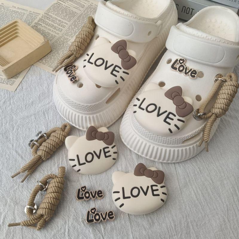 Hole Shoe Charm For Diy 3D Decoration Buckle For Charms Set Accessories Kids Boy Girls Gift