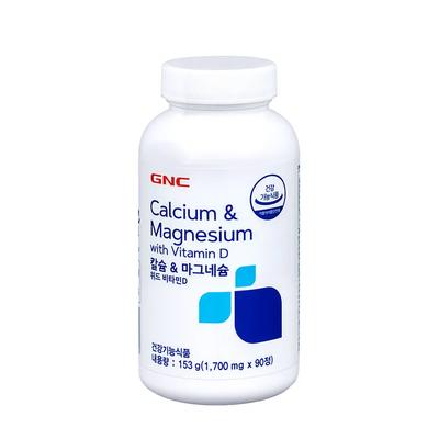 [GNC] Calcium & Magnesium Vitamin D (90 Tablets) 45-Day Supply