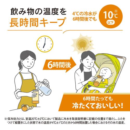 Zojirushi Children's Water Bottle, 300ml, Double Handle, Straw Type, Silicone Material, Lightweight & Compact, Anpanman Design (SQ-DB30A-EY)