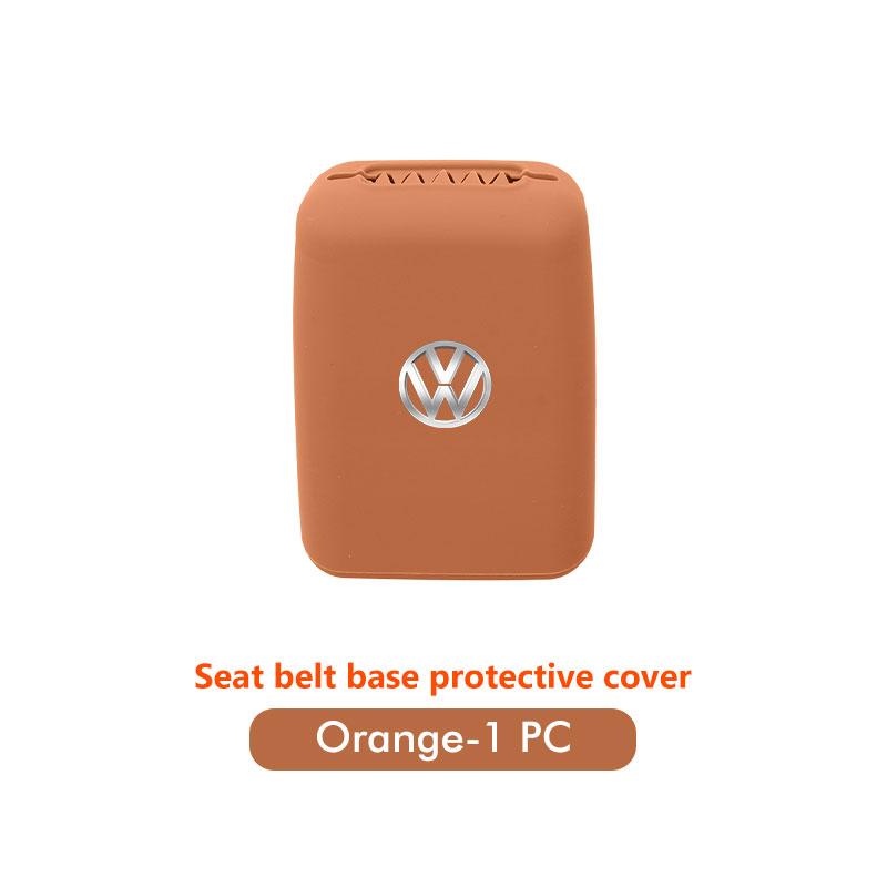 

2026 Hot For Volkswagen VW Silicone Car Seat Safety Belt Protection Buckle Clip Cover For Volkswagen VW Golf 4 5 6 7 Polo Jetta