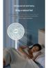 Ventilatore da terra elettrico Camel Ultra Silenzioso - Basso Rumore, Vento Forte, Oscillante, 36dB