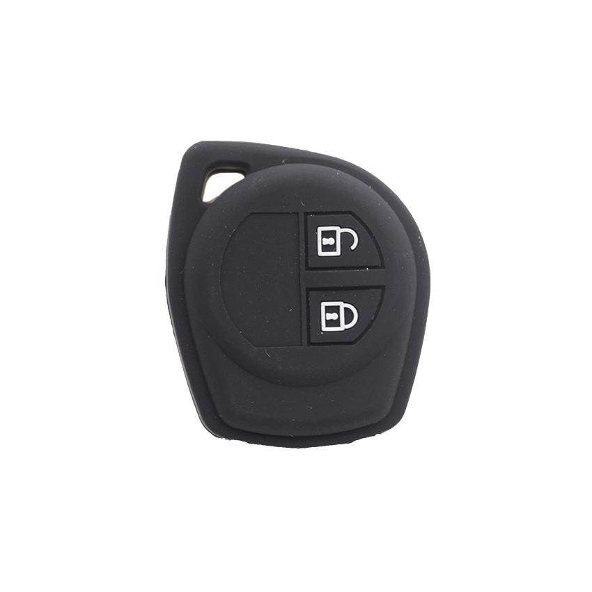 Cocolockey Silicone Rubber Key Fob Cover Case Fit For Suzuki Swift Sx4 Alto Vitara Ignis Jimny Splash Remote Key 2 Buttons