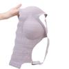 European and American large size comfortable women's underwear integrated fixed cup wide shoulder strap no steel ring large cup size bra
