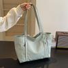 Waterproof Nylon Shoulder Bag Large Capacity Fashion Simplicity Shoulder Tote Bag Women Casual Handbag Wear-resisting KTB