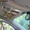 Car Front Roof Reading Light Lamp Panel Cover Trim For Cadillac SRX 2010-2012 2013 2014 2015 2016 Steel Interior Accessories