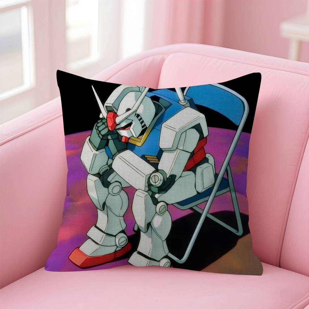 Pillow Cushion Cover Pillowcase Living Room Sofa Home Decor Anime Cool G-G-Gundam Classic