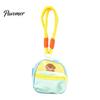 Lightweight Polyester Change Holder Small Coin Purse, Macaron Style Mini Backpack Pendant with Lanyard, Compact Storage Case for Keys Pouch
