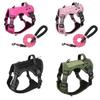 Tactical Vest For Dogs Nylon Outdoor Training Reflective Pouch For Active Pets