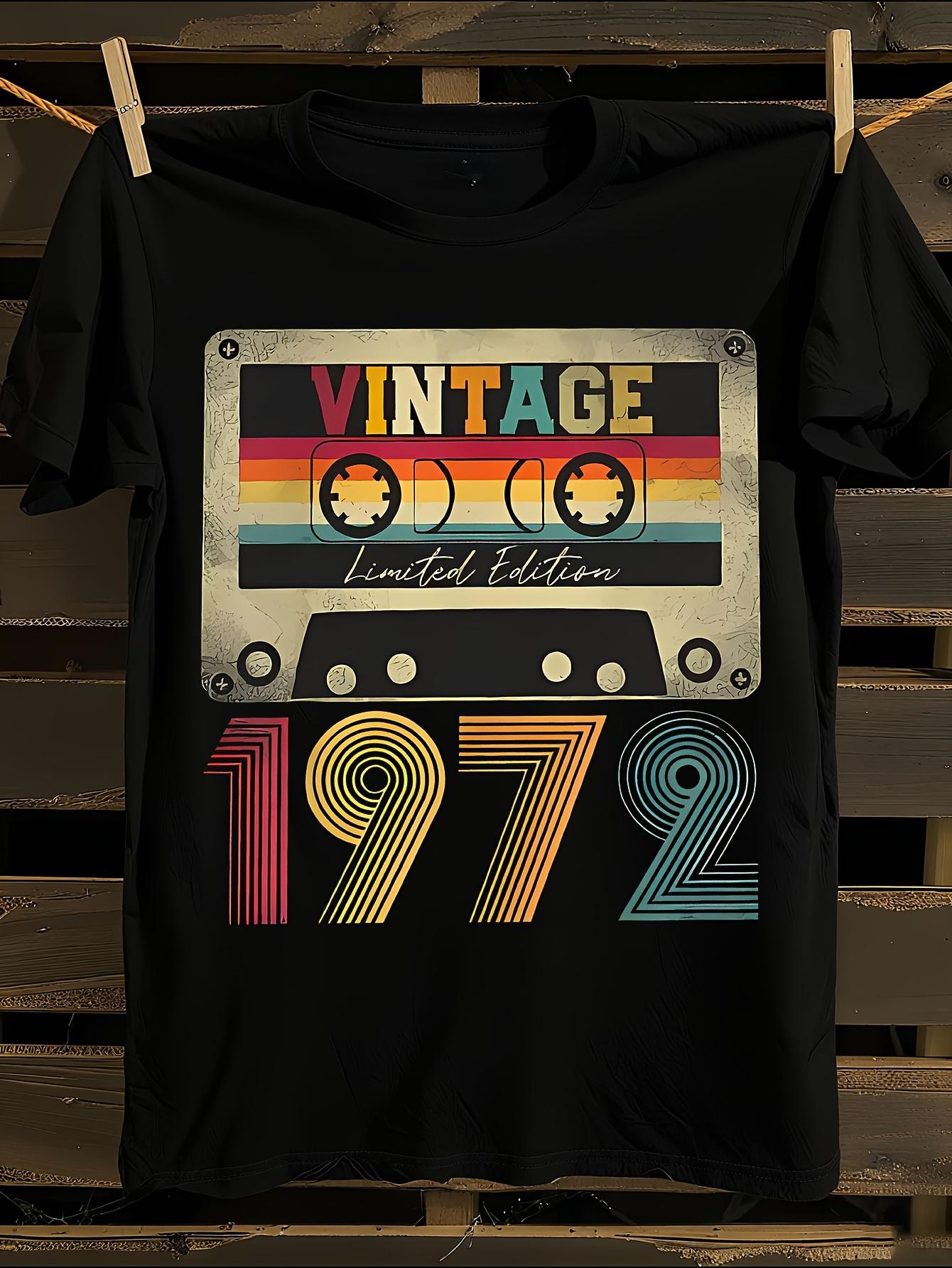 51st Birthday Gift 1972 Limited Edition T-shirt S
