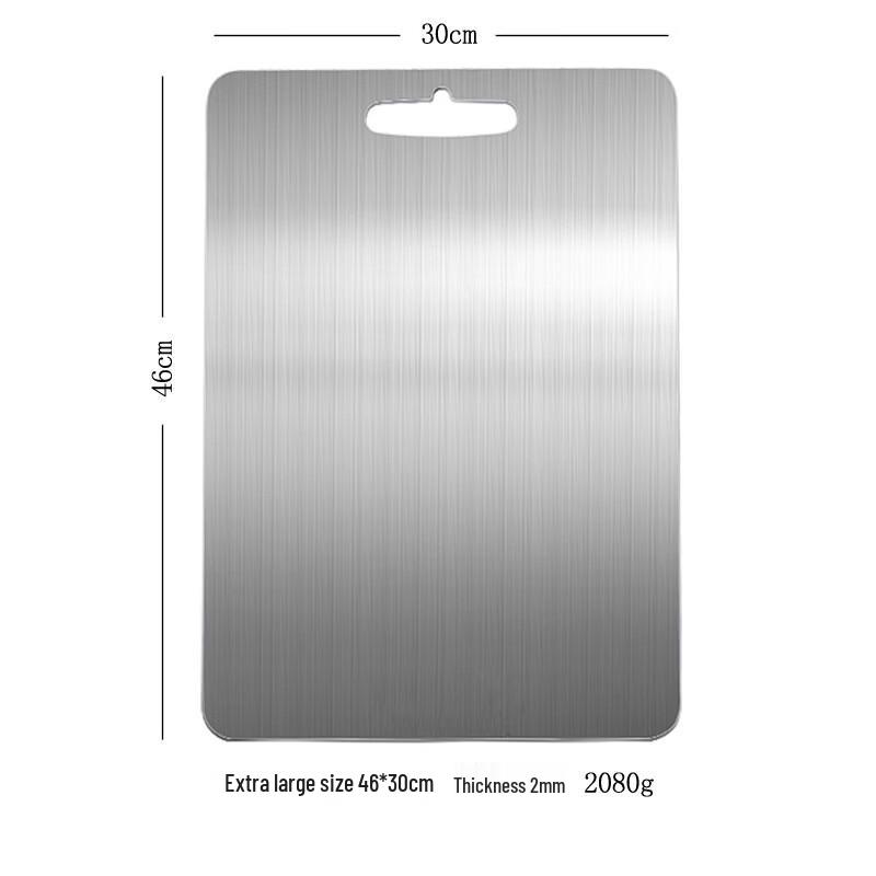 abdo Extra Large Thick Stainless Steel Cutting Board