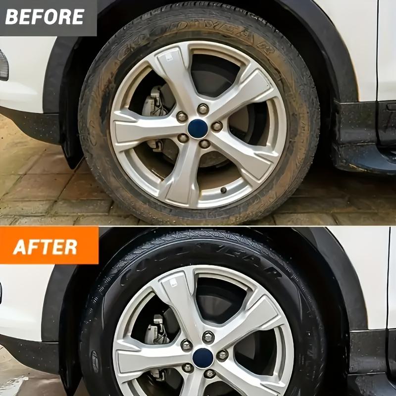 Tire Repair&Restoration Cream,Tire Darkening&Brightening,Scratch Removal,Long-Lasting Shine,Tire Renewal Paste,Tire Care Essen