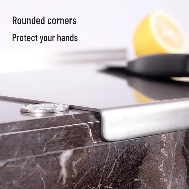 Stainless Steel Double-Sided Multi-Use Kitchen Board