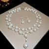 Collana di Perle con Nappa Multistrato di Alta Gamma - Design di Moda Europeo e Americano