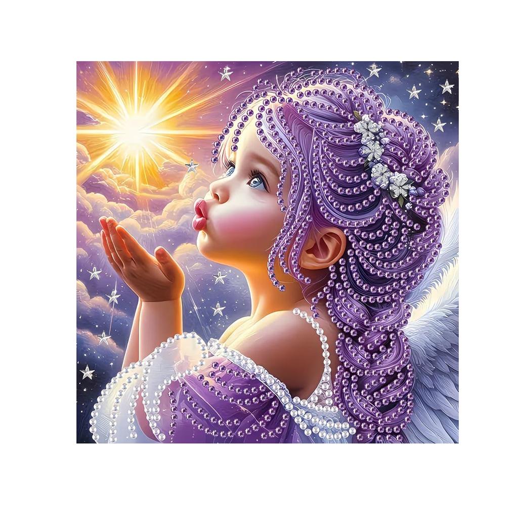 5D Diamond Painting DIY Handmade Diamond Painting Bright Diamond Crystal Point Diamond Painting Special-shaped Diamond Home Decoration Painting
