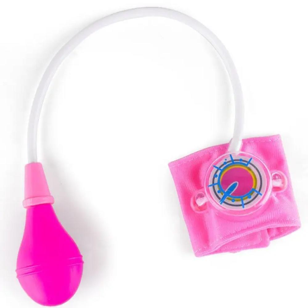 Bambini Giocattoli da dottore infermiere simulato Gioco di ruolo rosa Set per bambini Giochi interattivi Festa Ragazze Regali di compleanno TMZ