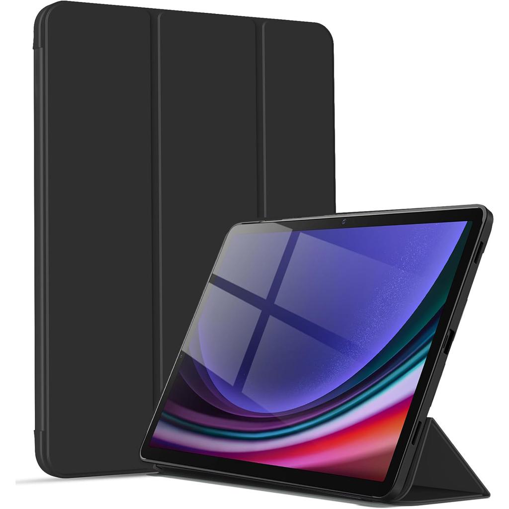 For Samsung Galaxy Tab S7 S8 S9 FE 10.9'' 11'' X510 X710 Tri-fold Start Case Flip Magnetic Stand PU Leather Protective Cover
