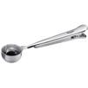 Cuillère doseuse à café - westmark - 17,5 cm - acier inoxydable - pince de fermeture - ustensile malin