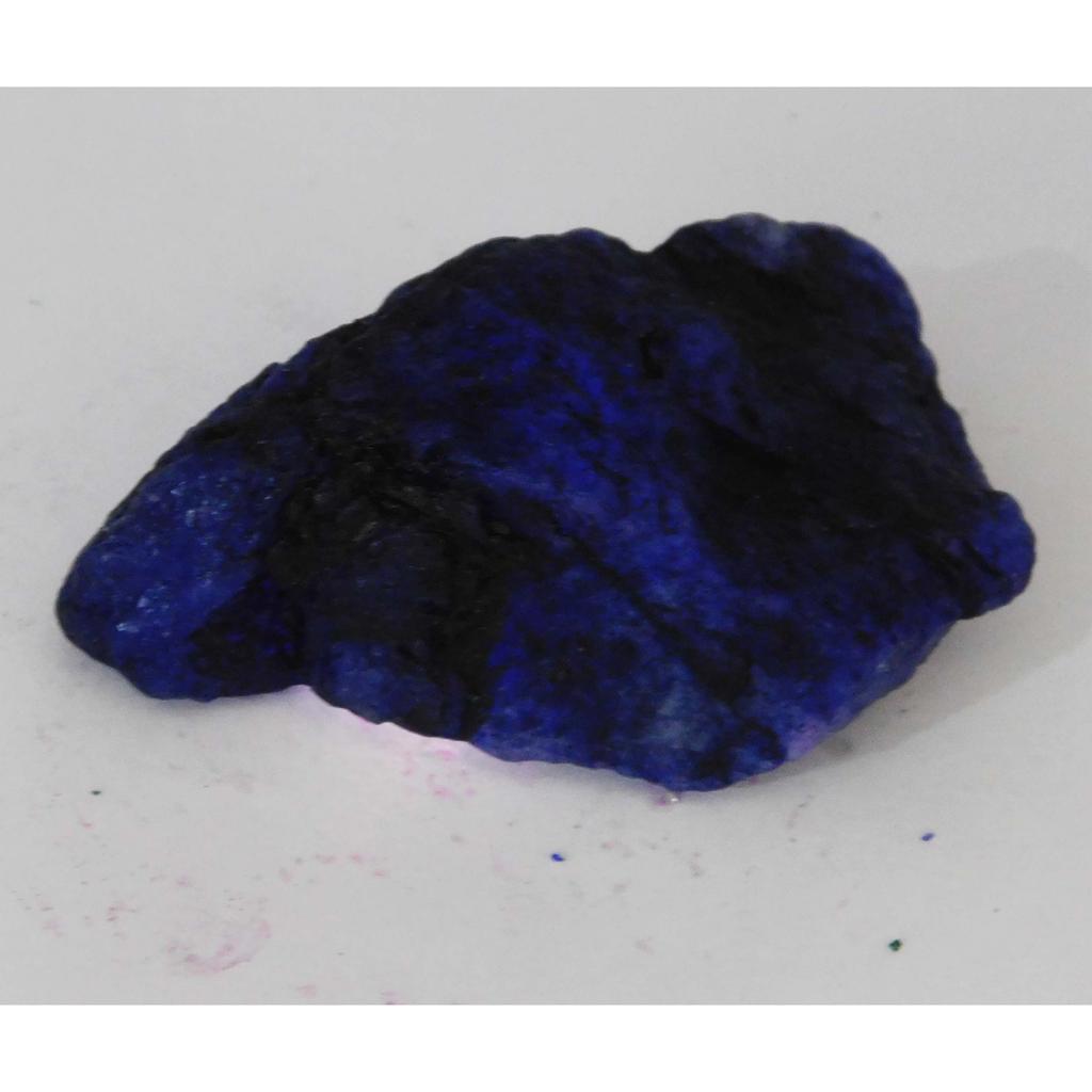 380 Ct Natural Sapphire Huge Rough Earth Mined   Blue Loose Gemstone