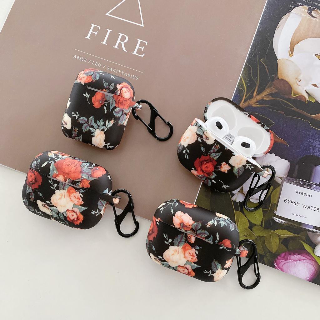Internet celebrity ins leopard print earphone case for AirPods 1 protective case silicone soft case Apple earphone case batch