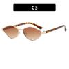 2024 High-End Small Frame Rhombus Cat Eye Polygon Sunglasses