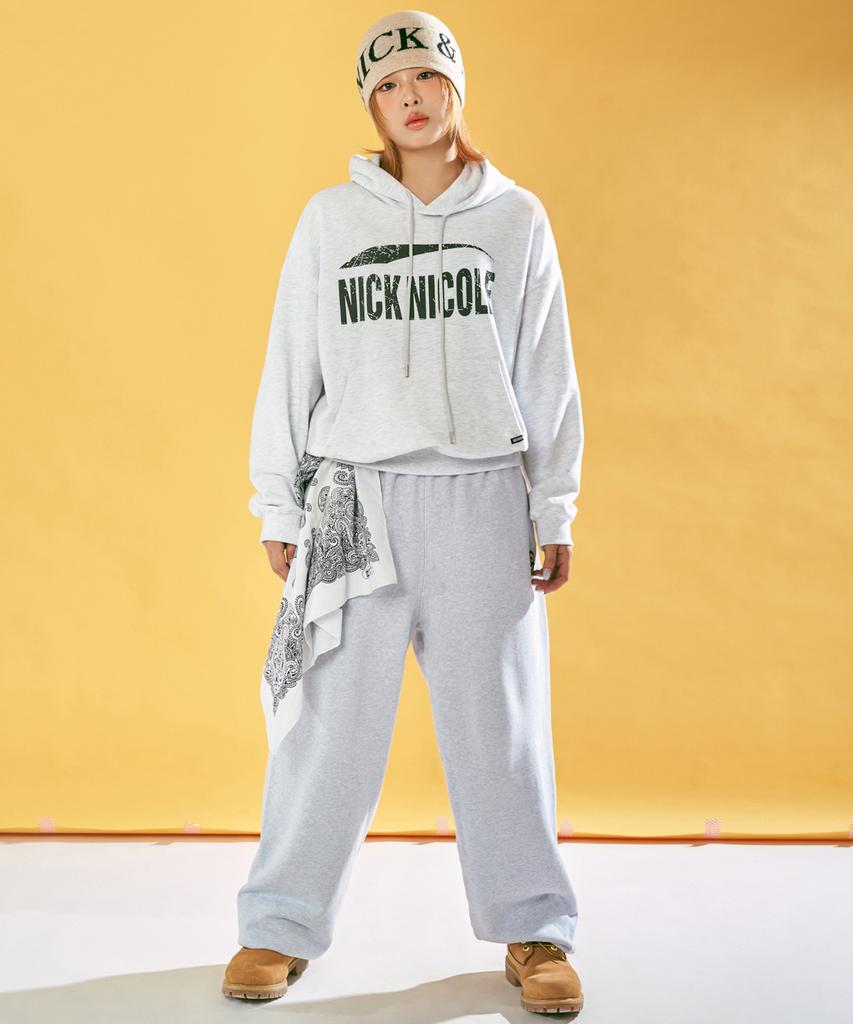 Nigaennikol Butterfly Wide Quality Pants_Gray