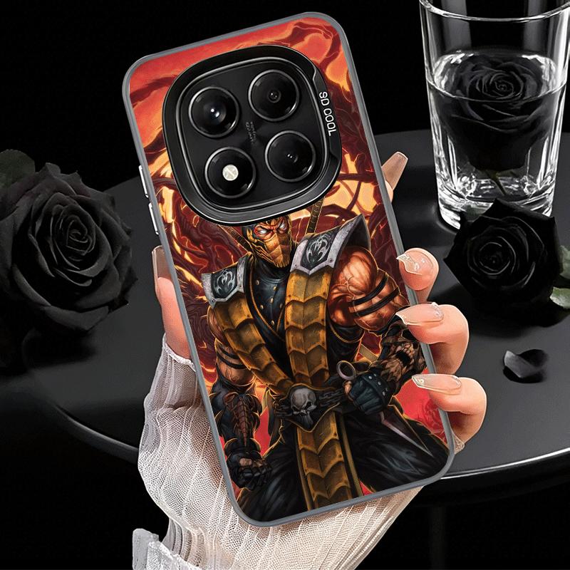 Mortal Kombat Game Soft Phone Case for Xiaomi Redmi Note 13 14 15 Pro Plus 12S 12 11S 11 11T 10S 10 Shockproof Cover Back Shell