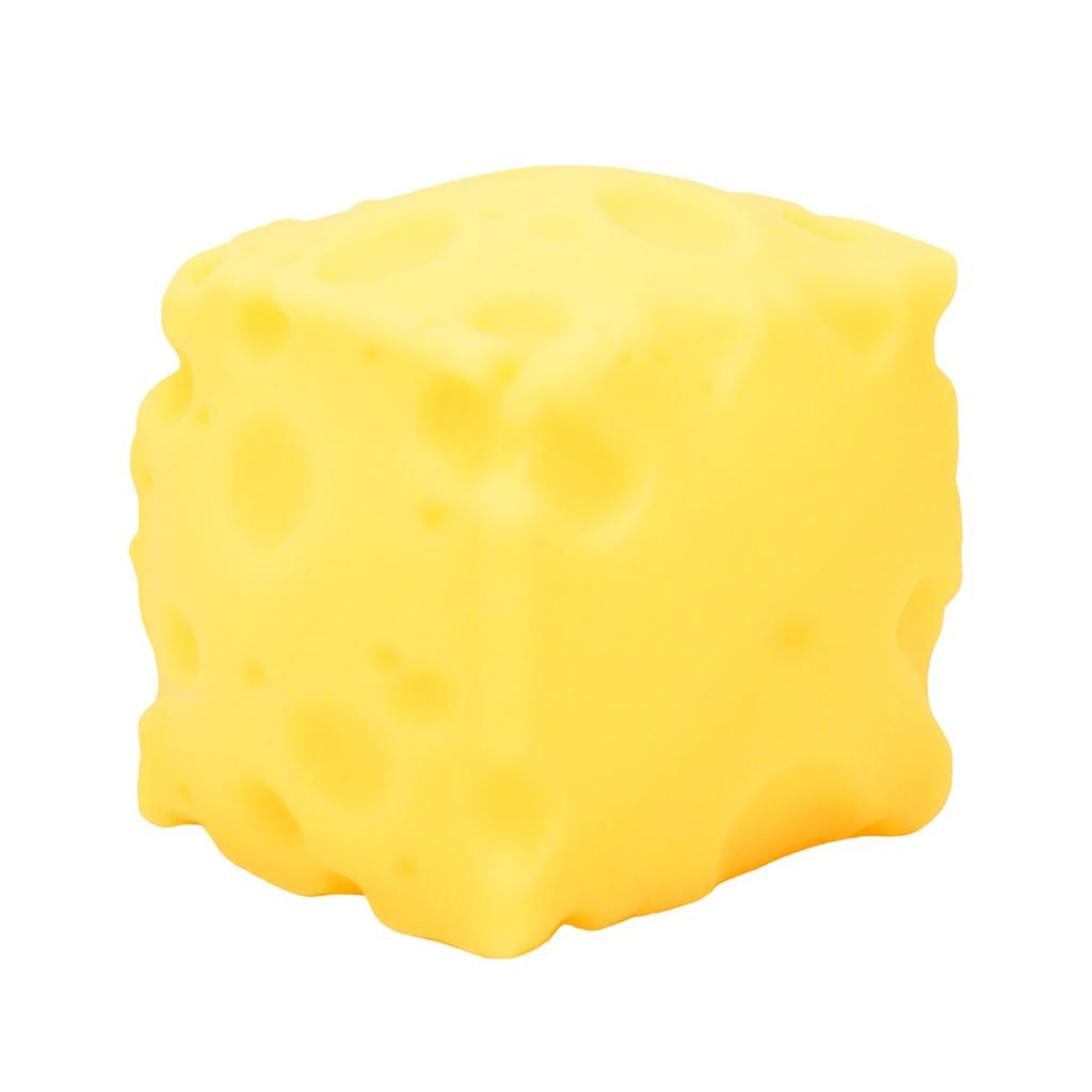 Cheese Block Squeeze Toy Slow Rising Soft Simulation Food Squeeze Toy Cute Desk Decor Office Classroom Birthday Gift