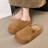 2025 New Suede Women Slippers Fashion Cork Footbed Beach Slippers Soft Cork Nonslip Slippers With Arch Support