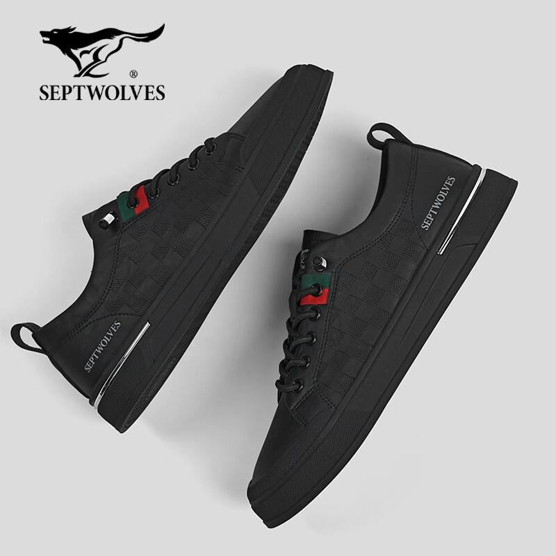 Seven Wolves Men s Breathable Low-Top Casual Sneakers 39