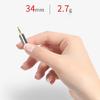 3.5mm Female To 2.5mm Male Audio Adapter Converter Phone Left Right Mono