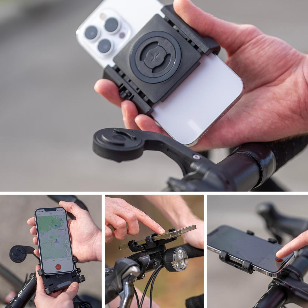 SP Connect Road Bike Bundle Universal Phone Clamp Bicycle Smartphone Holder 52200 SPC+