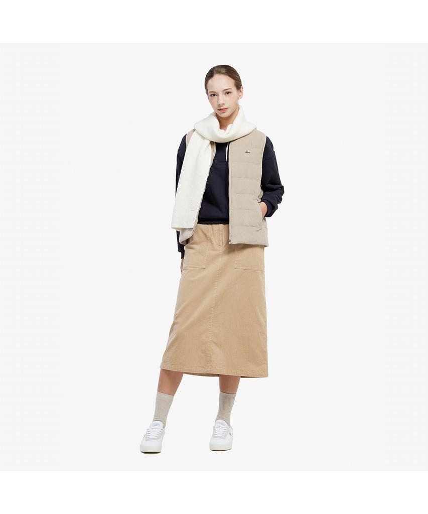 LACOSTE Women'S Corduroy Skirt Jf426E-55N 02S