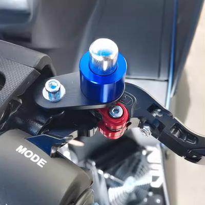 Universal CNC Aluminum Motorcycle Brake Lever Parking Lock Catch Brake Switch Holder Brake Lever Lock Replacement Accessories