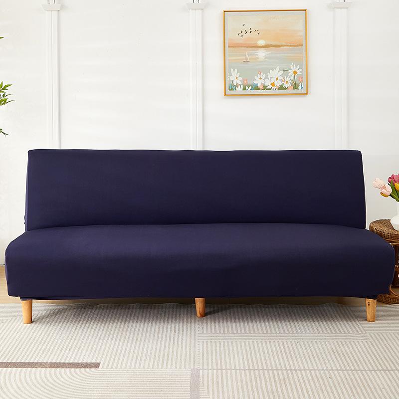 Breathable Sofa Bed Cover Without Armrestastic Couch Bed Cover Washable Anti Scratch Sofa Protector For Cat For Living Room