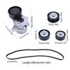 For W204 S204 C204 W212 S212 Serpentine Drive Belt Tensioner Kit Replaces 529036110