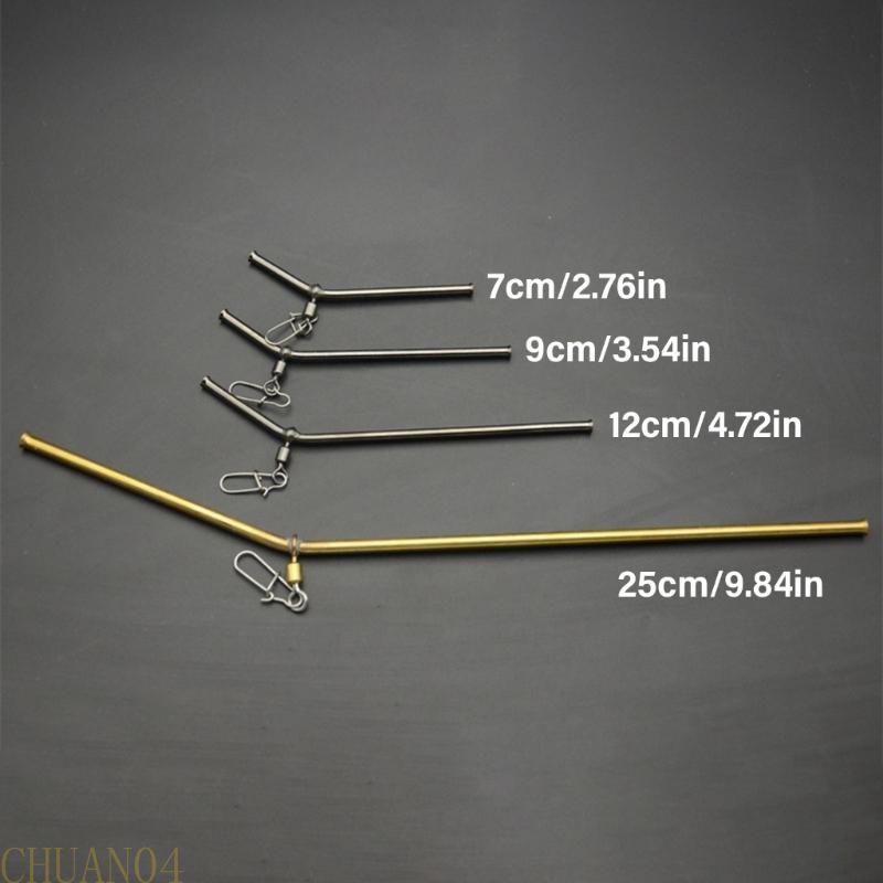 A1A2 Tangles Proof Boom Sleeve Fishing Swivels for Precise Bottom Fishing Feeder Rigs