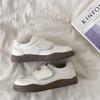 Uncle Xi niche Velcro German training little white shoes women's versatile chic soft sole ugly cute board shoes casual sports Forrest Gump shoes