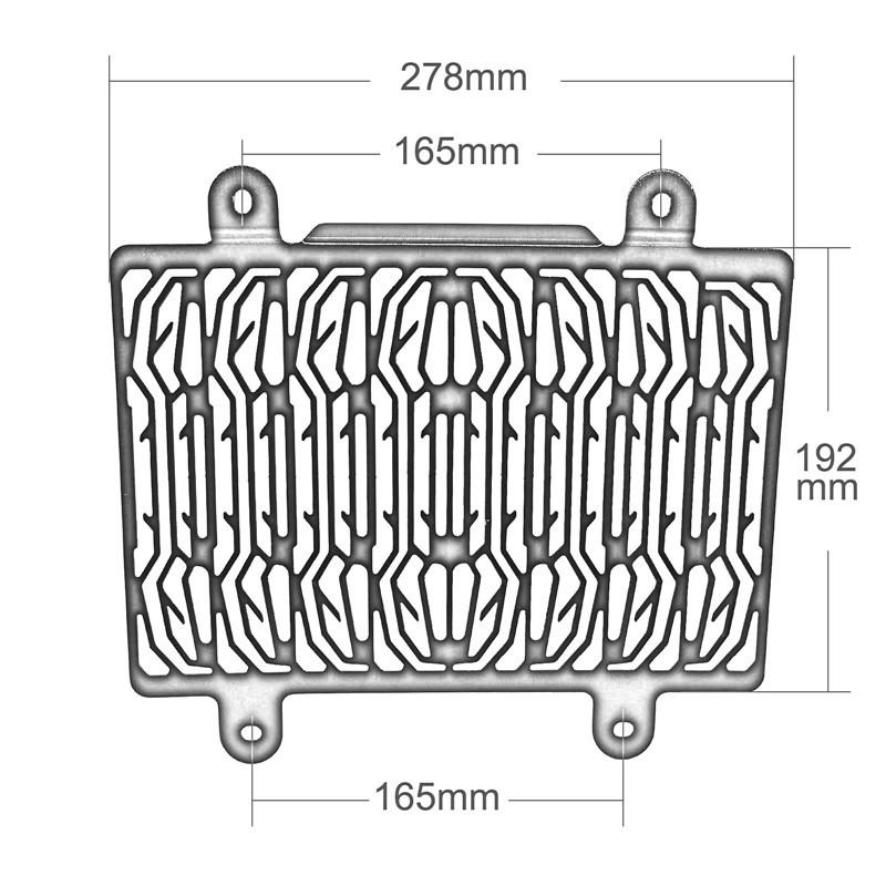 waase For BMW G310R G310GS G 310 R GS 2017 2018 2019 2020 2021 2022 2023 Radiator Protective Cover Grill Guard Grille Protector