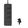 Universal Power Strips 2500W Flat Outlet Extender Cord Durable Electric Plug Socket  Home