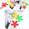 Plastic Fivestar Finger Spinner Gyroscope With Spiral Bearings For Stress Relief And Focus