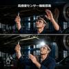 Lepro Headlight Rechargeable/Battery-Powered, Sensor LED Headlamp, Waterproof, Fishing/Climbing Light, 450lm, Lightweight, USB-C Charging