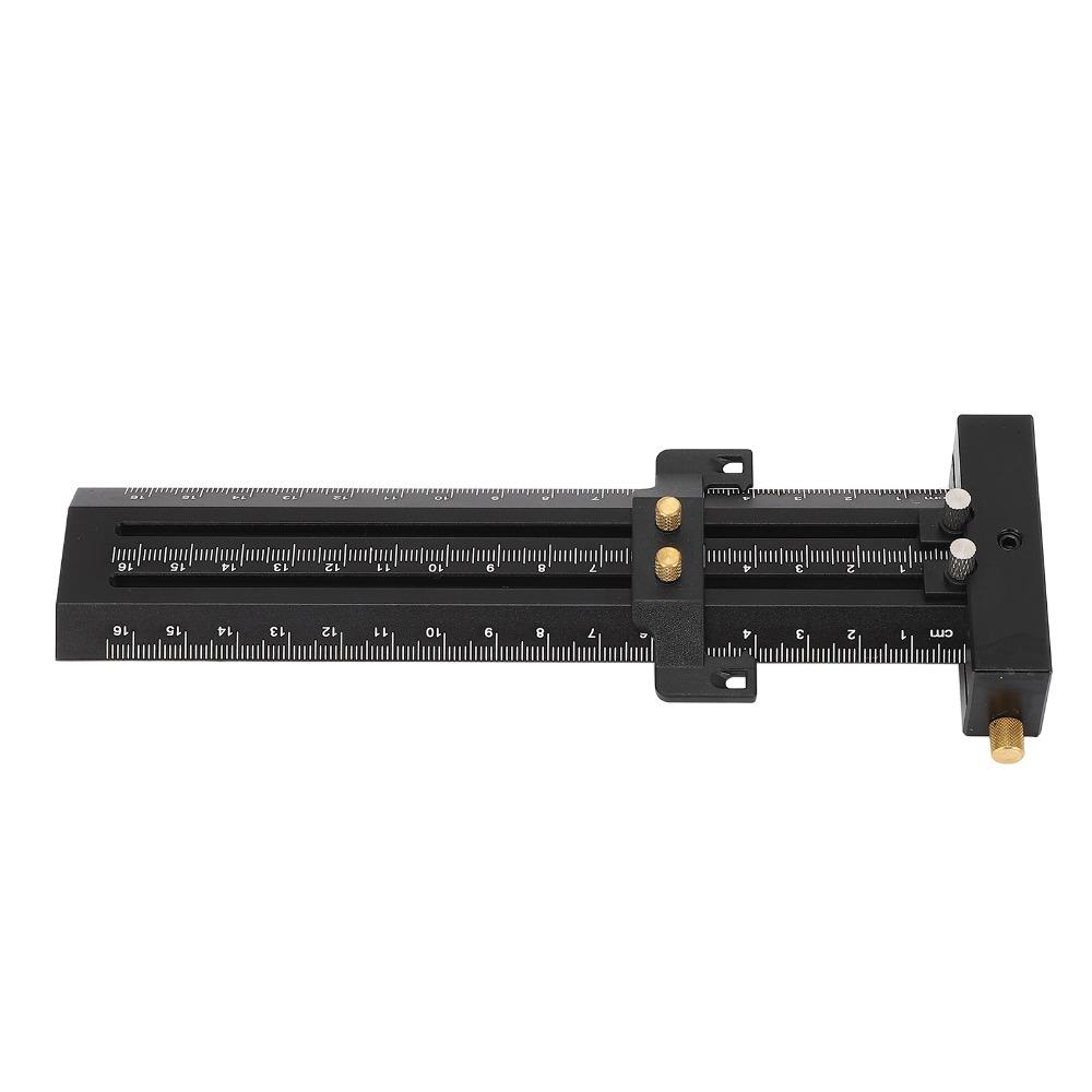 Double Needle T Square Ruler 16cm Length Woodworking Scriber Precision Marking Gauge For Carpenter